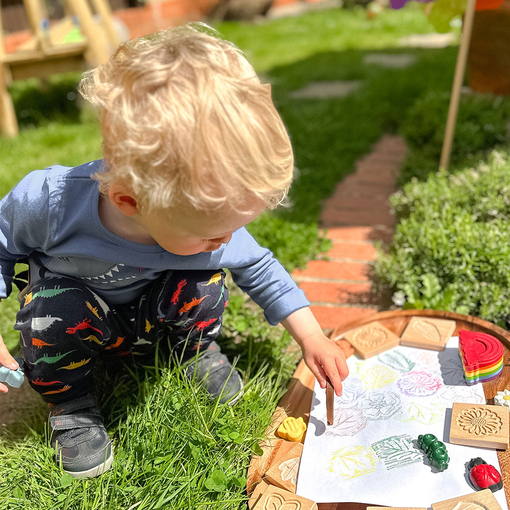 Match Me - Sensory Leaf Tiles