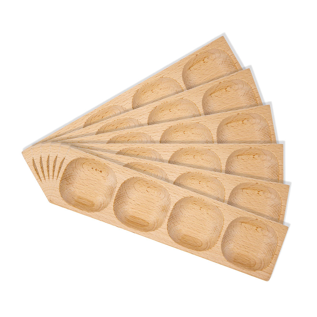 4-Pebble Word-building Trays - Set of 6