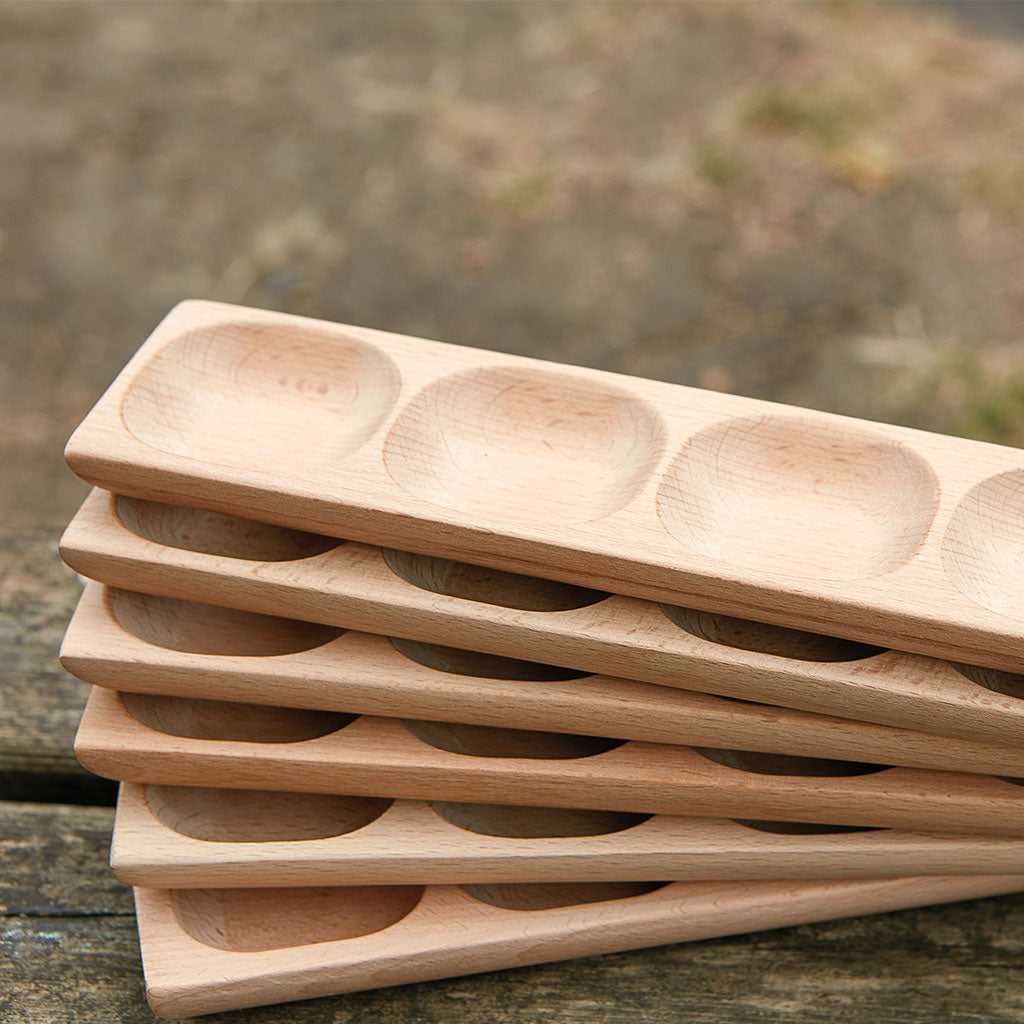 4-Pebble Word-building Trays - Set of 6