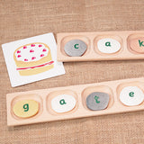 4-Pebble Word-building Trays - Set of 6
