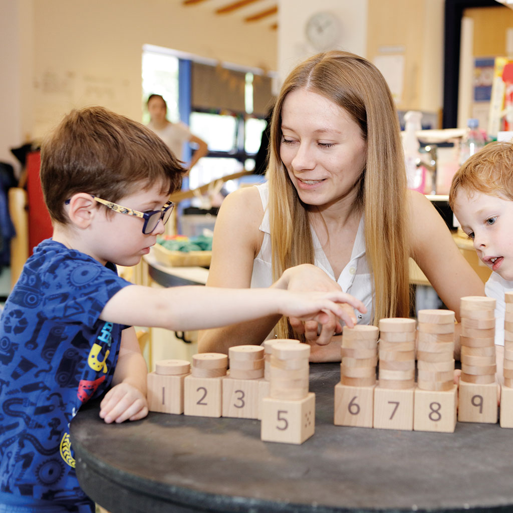 Natural Number Stacker - 1-10