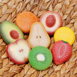 Sensory Play Stones: Fruit - 8pc