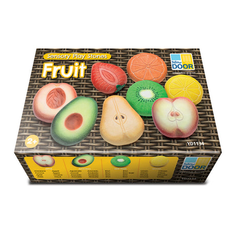 Sensory Play Stones: Fruit - 8pc