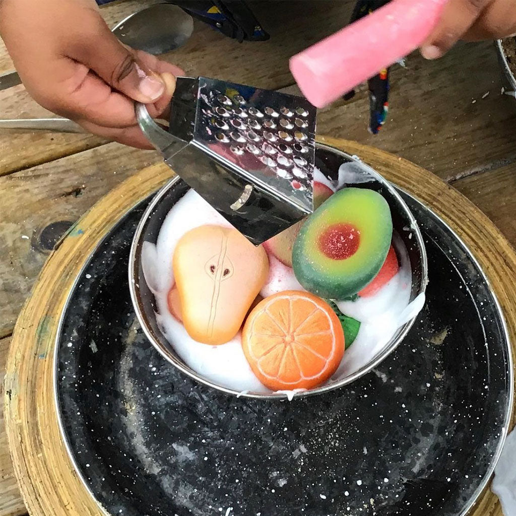 Sensory Play Stones: Fruit - 8pc