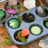 Sensory Play Stones: Vegetables - 8pc