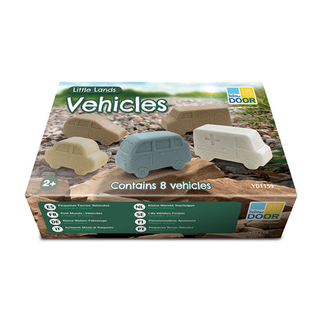 Little Lands Vehicles - Set of 8