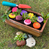 Sensory Play Stones: Flowers - 8pc