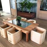 Rectangle Acrylic Silver 40x80 - 2pc