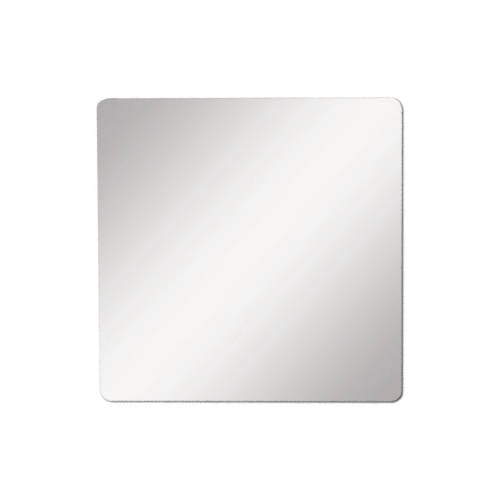 Set 4 Mirrors 30cm - Silver Square Acrylic