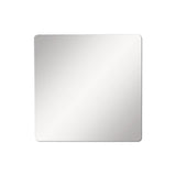 Square Acrylic Mirrors Silver 30cm - 4pc