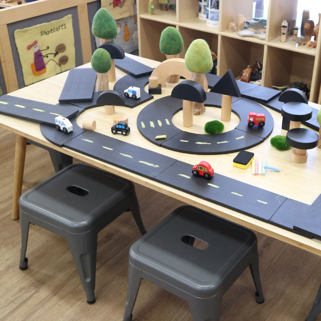 Blackboard Road Track Set - 76pc