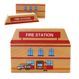 Wooden Building - 6pc