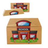 Wooden Building - Set of 6 - Educating Kids