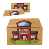 Wooden Building - 6pc