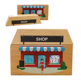 Wooden Building - 6pc