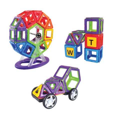 Magnetic Building Blocks - 120pc - Educating Kids