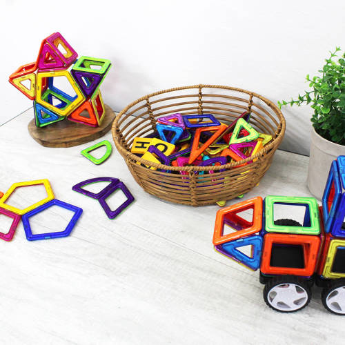 Magnetic Building Blocks - 120pc - Educating Kids