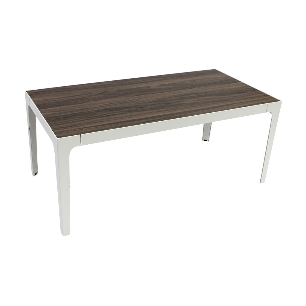 Rectangle Table - Oak Veneer & White - Educating Kids
