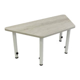 Adj Trap Table WWashVeneer White Leg - 120x60cm - Educating Kids