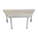 Adj Trap Table WWashVeneer White Leg - 120x60cm - Educating Kids