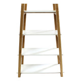 A-Frame Open 4 Shelf Unit - White