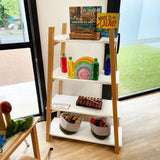 A-Frame Open 4 Shelf Unit - White