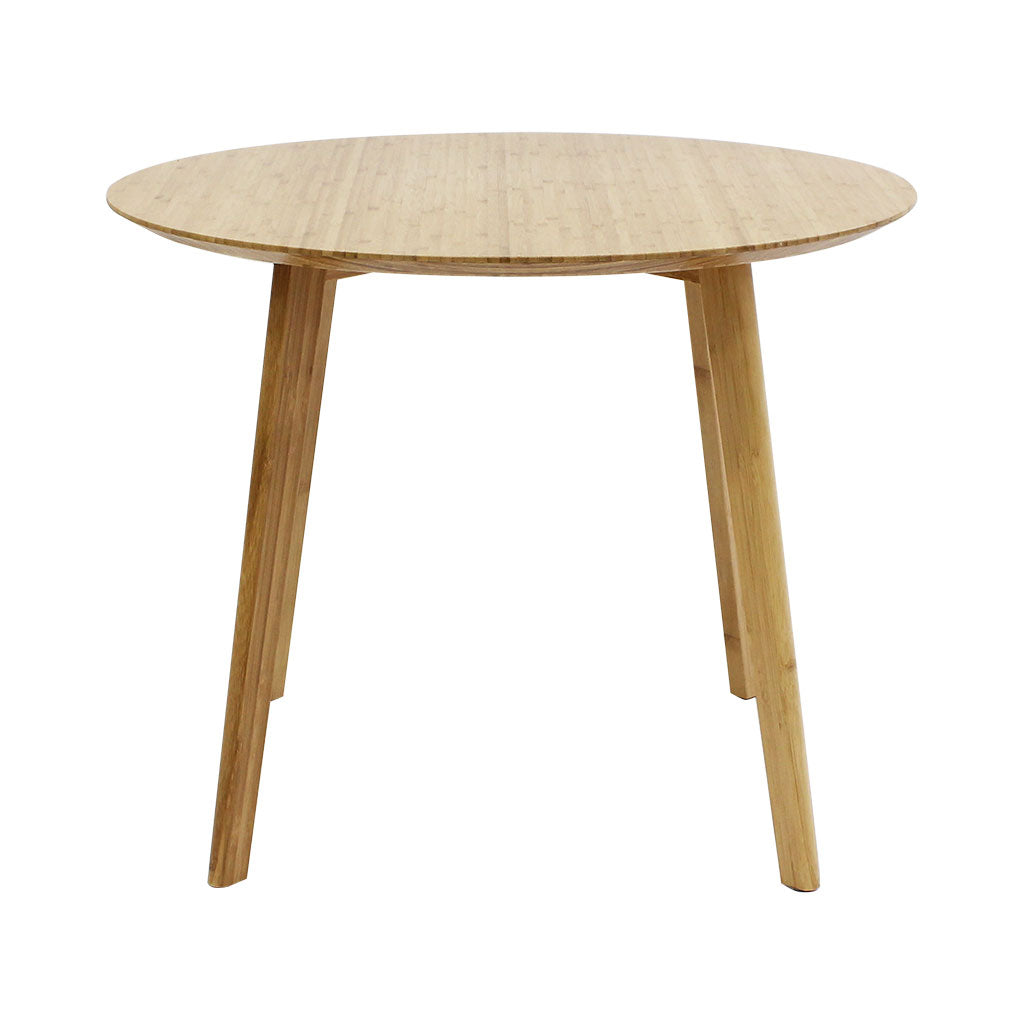 Round Table - Solid Bamboo 60cm Diameter