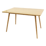 Adult Dining Table - Bamboo Veneer 120x80x74cmH