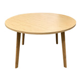 Round Table - Bamboo Veneer 80cmD x 50cmH