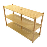 Open 3 Shelf Unit - Bamboo Veneer