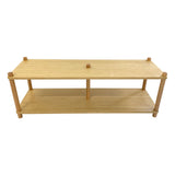 Open 2 Shelf Unit - Bamboo Veneer