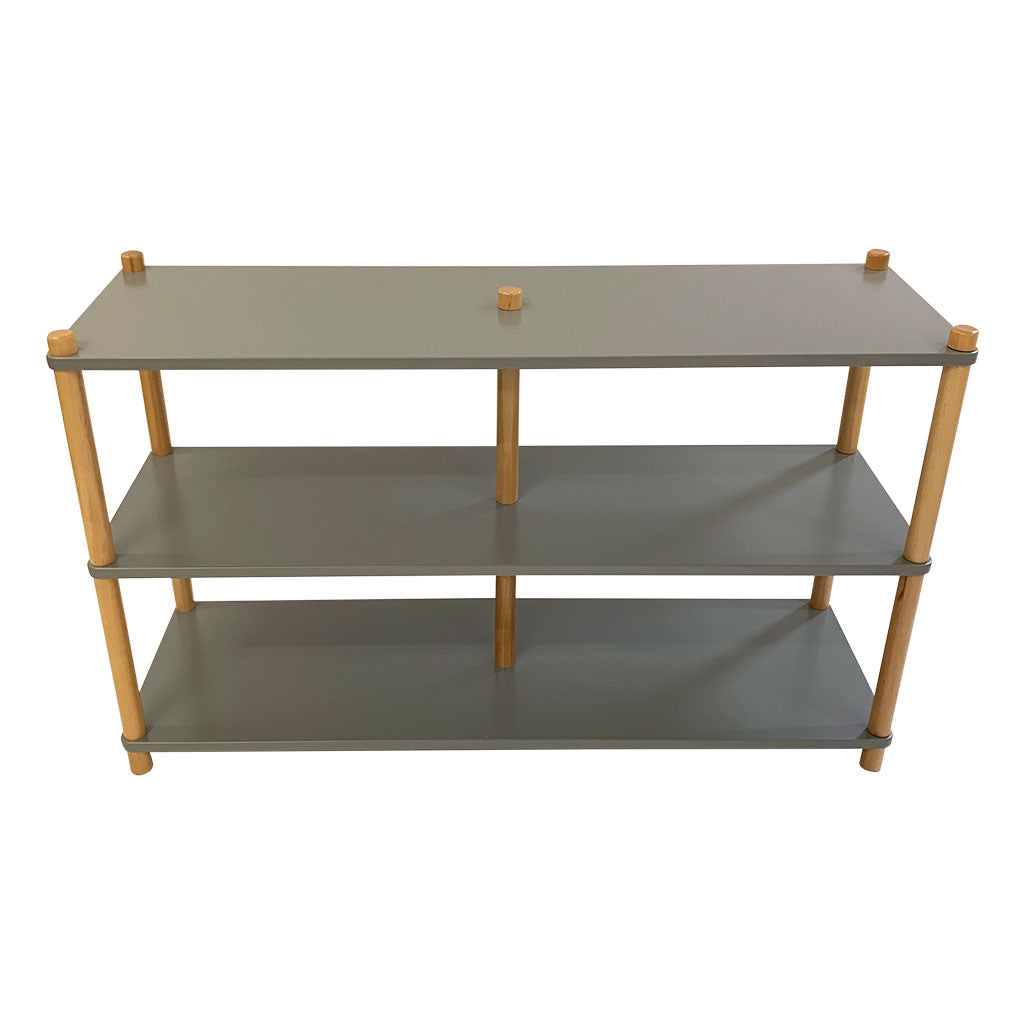 Open 3 Shelf Unit - Grey