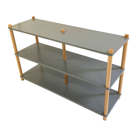 Open 3 Shelf Unit - Grey