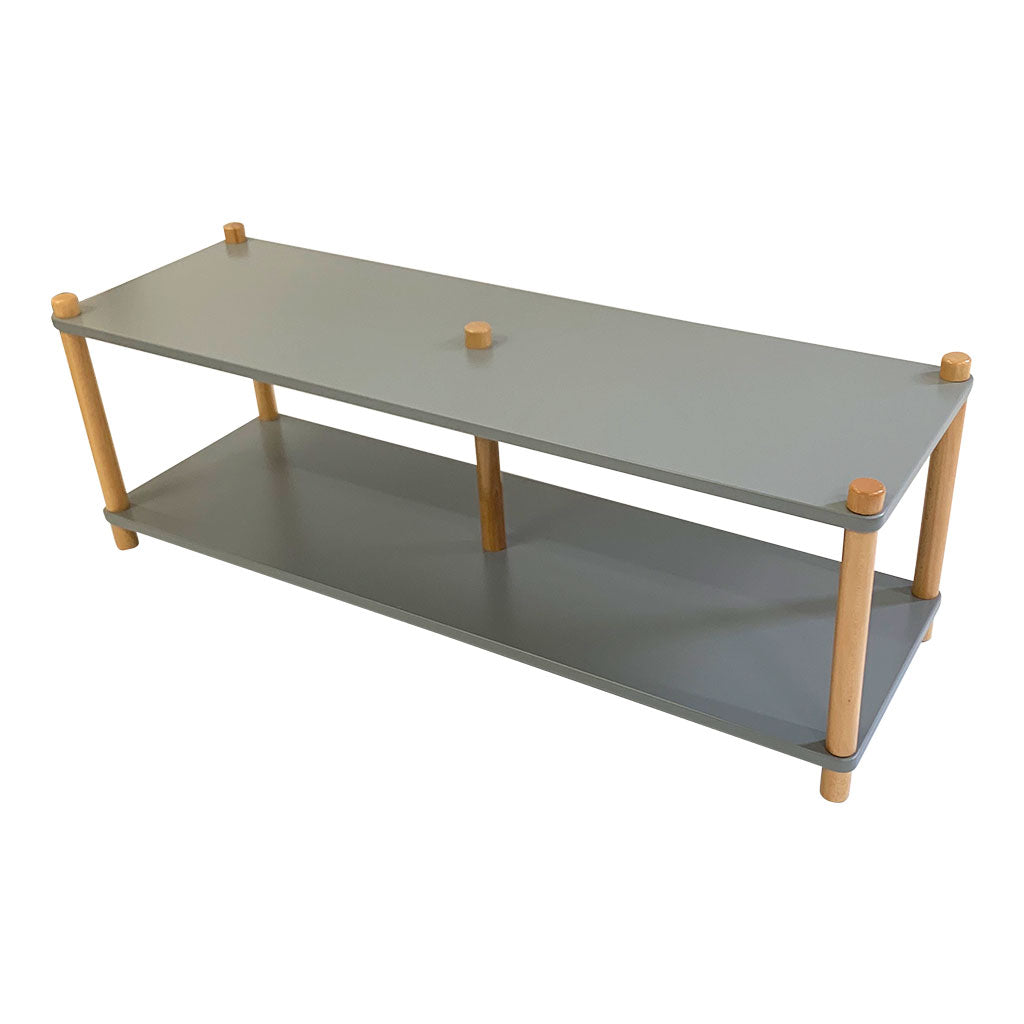 Open 2 Shelf Unit - Grey
