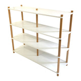 Open 4 Shelf - White
