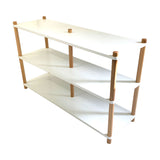 Open 3 Shelf Unit - White
