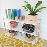 Open 3 Shelf Unit - White