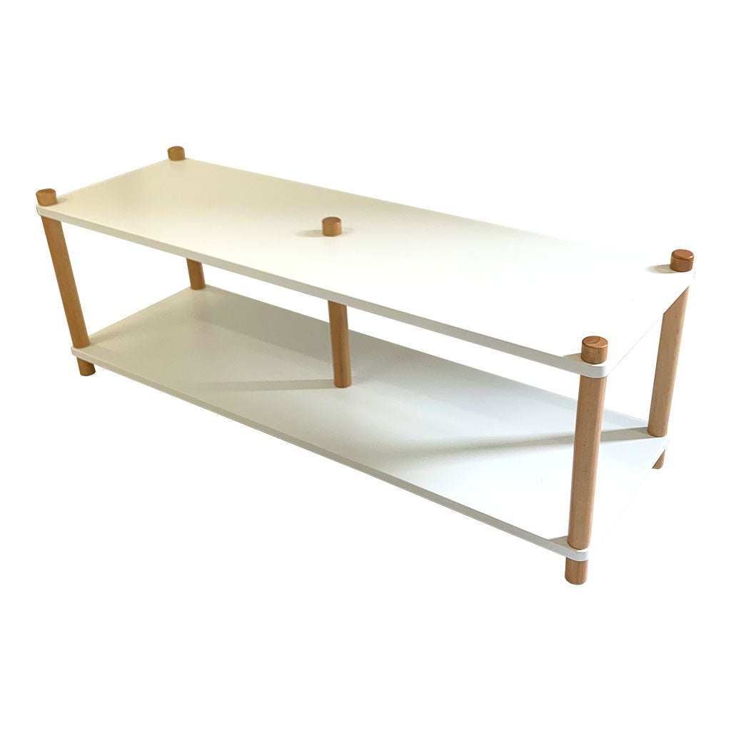Open 2 Shelf Unit - White