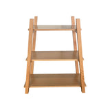 A-Frame Open 3 Shelf Unit - Natural