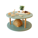 1877-0040 - Round Open 2 Shelf Unit - Gum Leaf_1.jpg