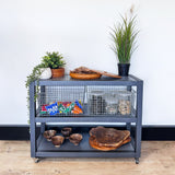 Wire Baskets Charcoal - 6pc