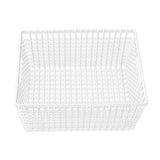 Wire Baskets White - 6pc