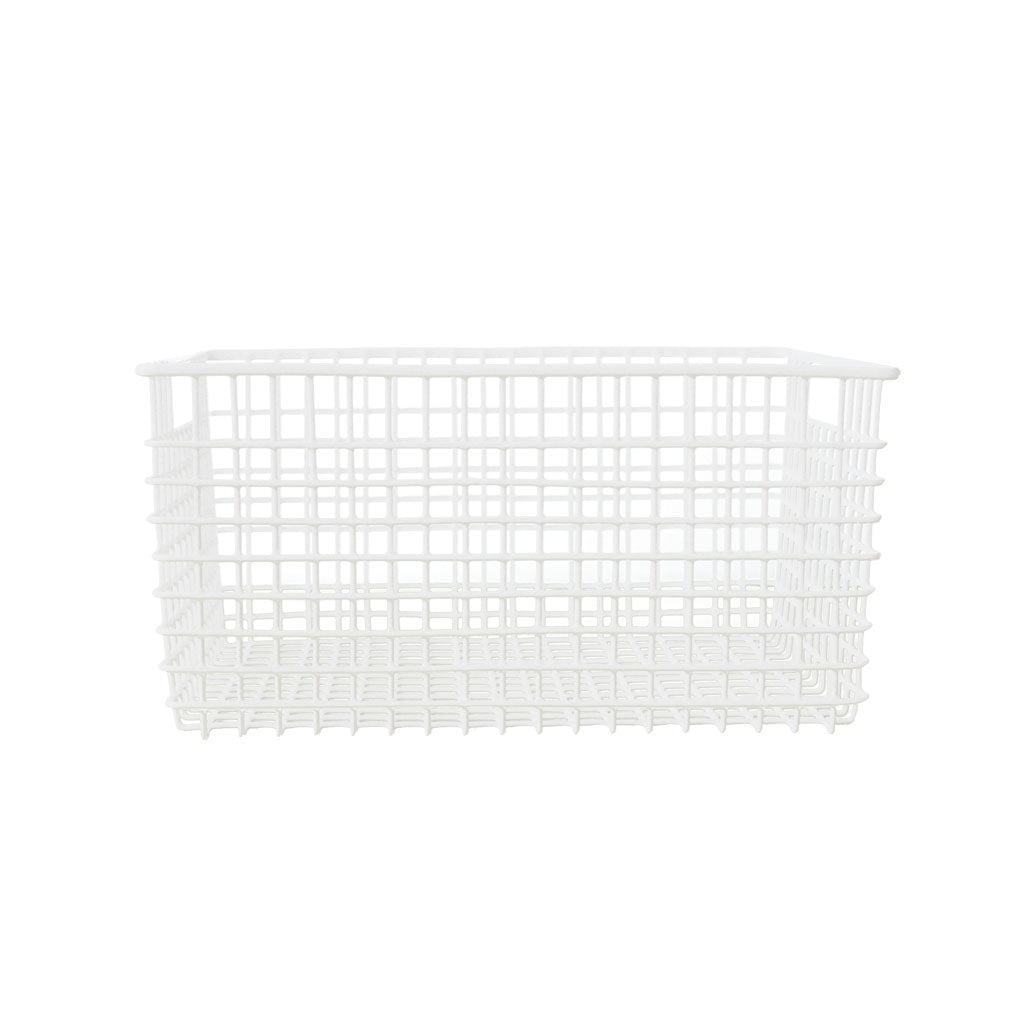 Wire Baskets White - 6pc