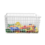 Wire Baskets White - 6pc