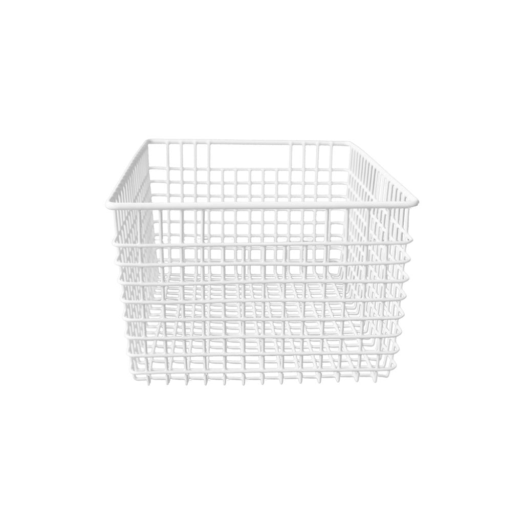 Wire Baskets White - 6pc