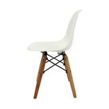 Child Eames Chair White & Beech Legs - Set of 4 - Educating Kids