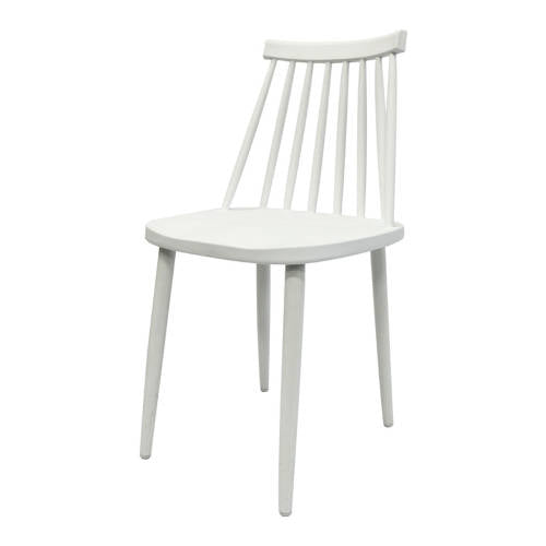 Adult Chair White & Metal Legs - Set of 4 - Educating Kids
