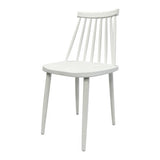Adult Chair White & Metal Legs - Set of 4 - Educating Kids
