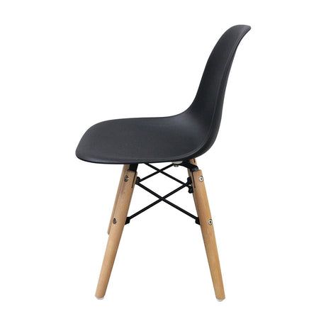 Child Eames Chair Black - 4pc