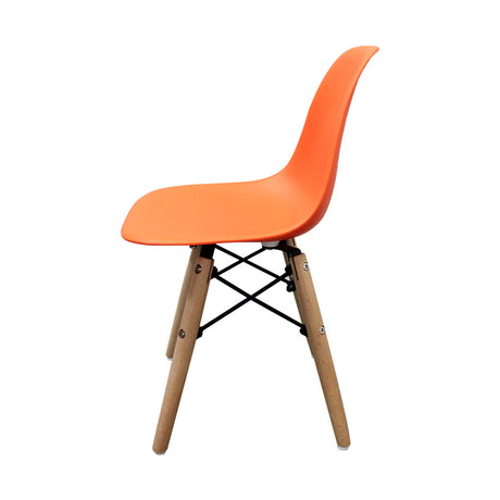 Child Eames Chair Orange - 4pc
